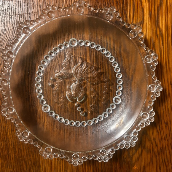 1960’s Masserini Barocco bubble lace plates - Picture 3 of 6